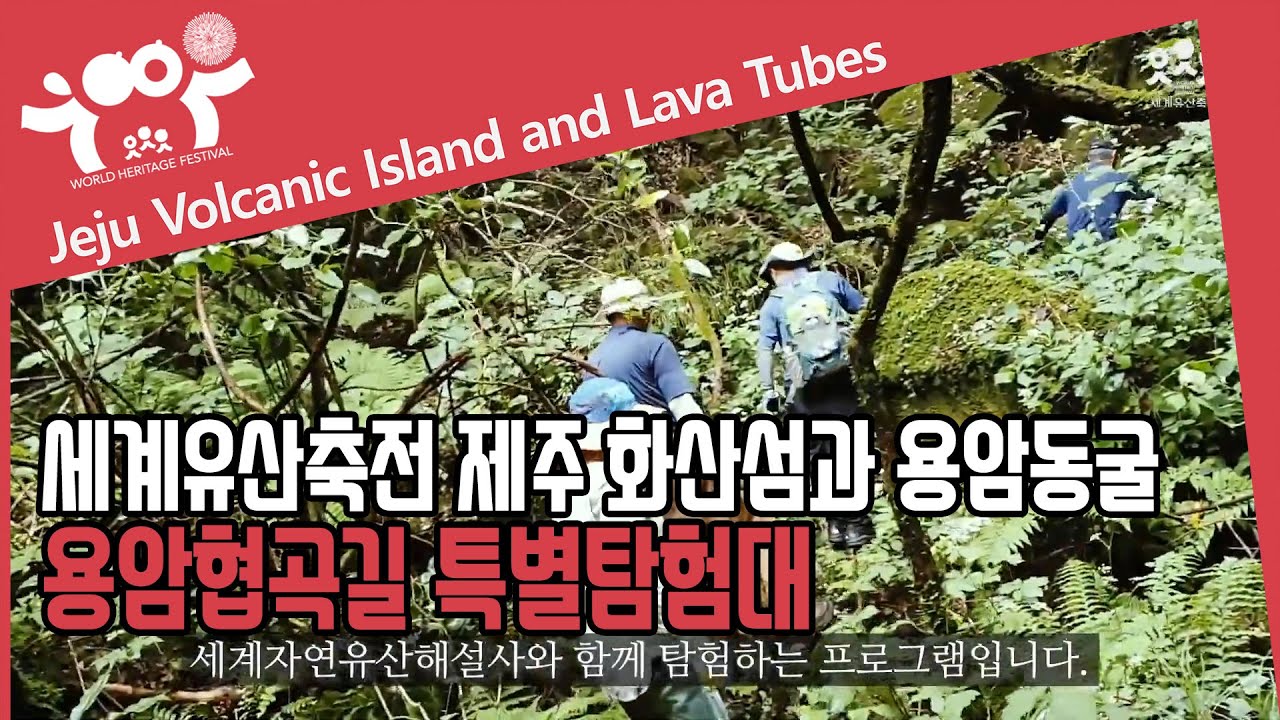 2020 세계유산축전 제주 화산섬과 용암동굴 - 용암협곡길 특별탐험대 최종점검 현장을 다녀왔습니다.