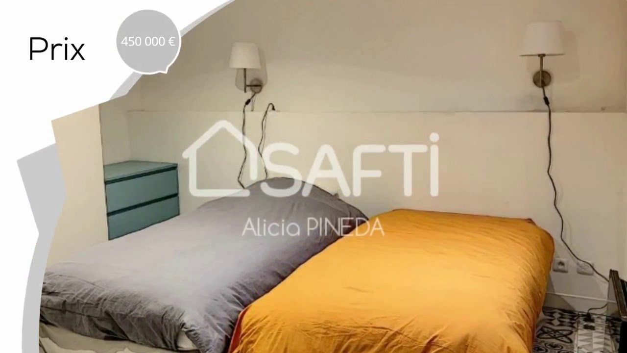 A vendre - Maison/villa - ASNIERES-SUR-SEINE (92600) - 4 pi&egrave;ces - 74m&sup2;