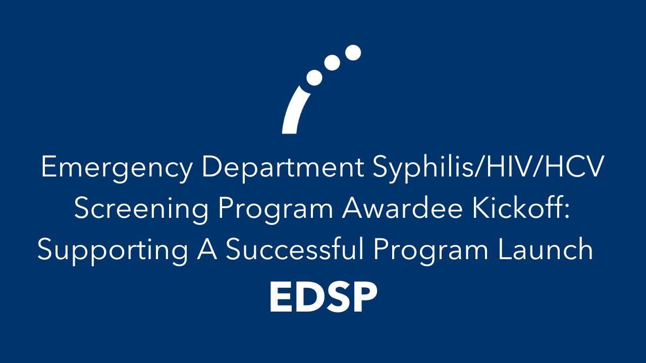 EDSP Awardee Kickoff: Supporting A Successful Program Launch