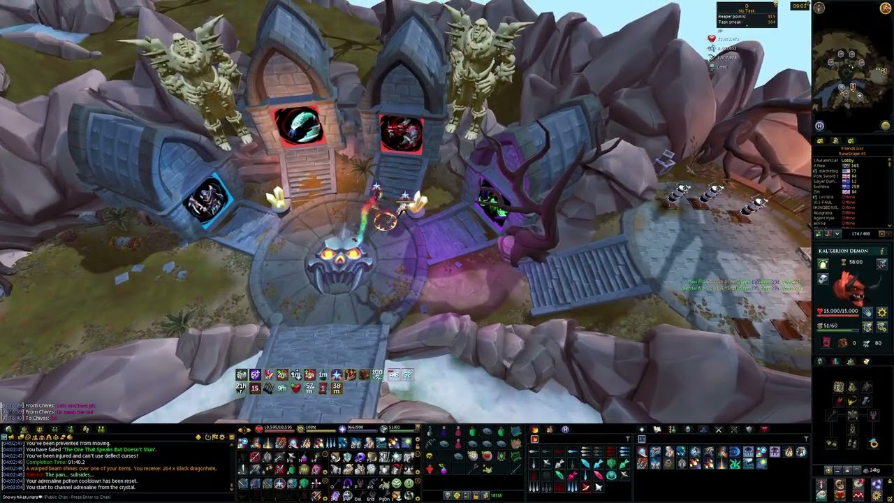 30 minutes of mage camp Raksha