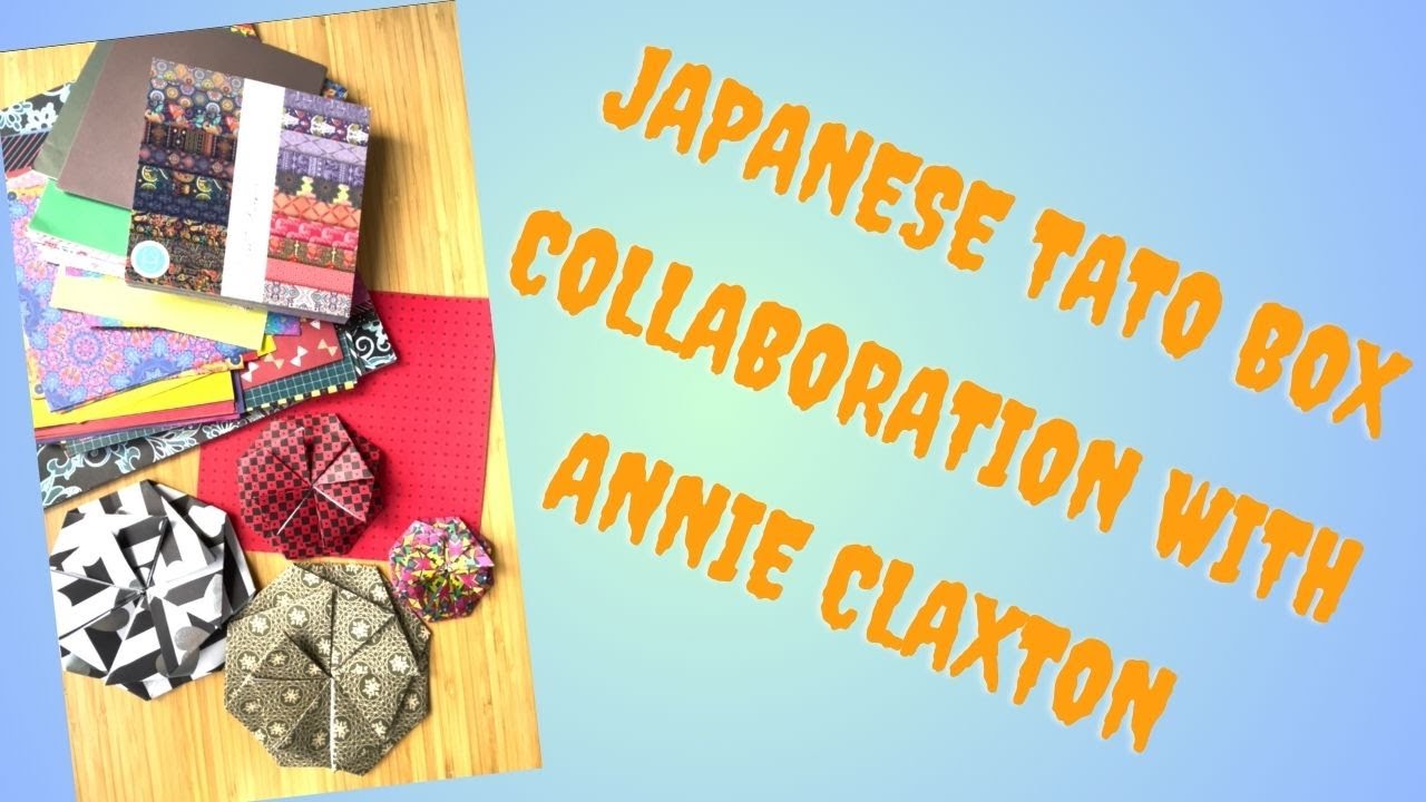 Making an origami Japanese Tato box - Collaboration with @artyfartyannie