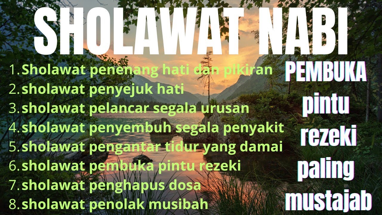 🔥 Dahsyat! Sholawat Jibril Pembuka Pintu Rezeki & Ketenangan Hati