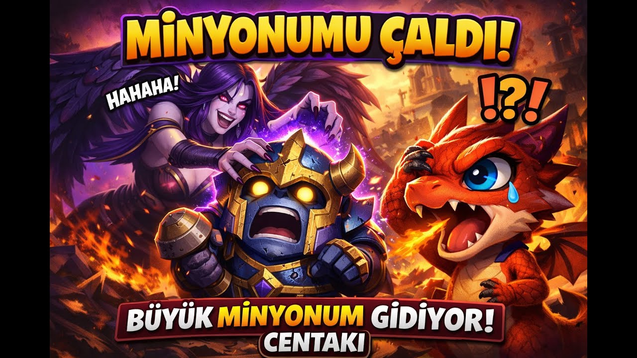 LoL’de Support’um Büyük Minyonumu İki Kere Çaldı… Olanlar Oldu! (İlk Editli Videom)
