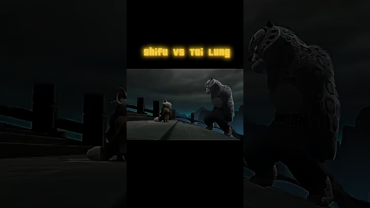 Shifu vs Tai Lung 🐼🔥 | Epic Kung Fu Fight Scene | Kung Fu Panda Movie Clip#shorts #ytshorts #ai