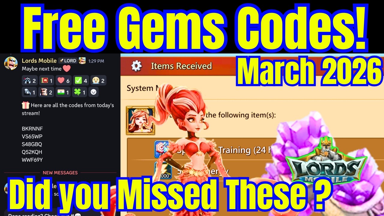 Срок действия промокодов Lords Mobile истек? Скоро появятся новые промокоды Hangout | Победители,...