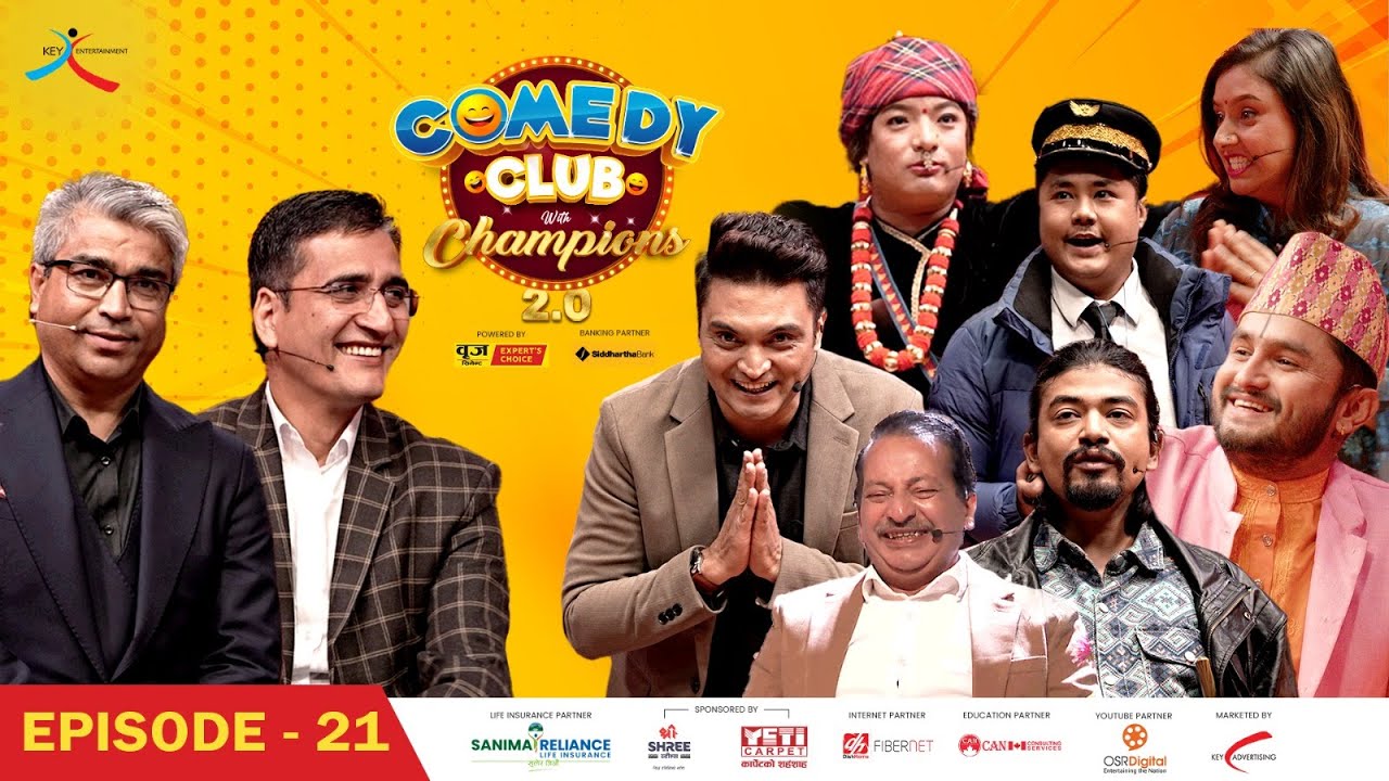 Comedy Club with Champions 2.0 || Episode 21|| Tikaram Yatri, Rajendra Baniya