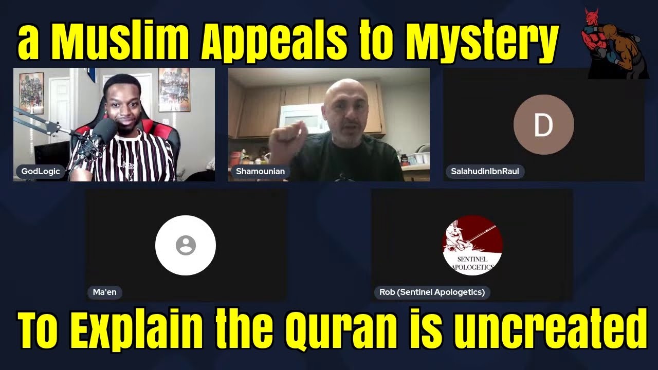 Sam Shamoun talks to Muslims on is the Word of Allah uncreated and Clear on GodLogic Apologetics