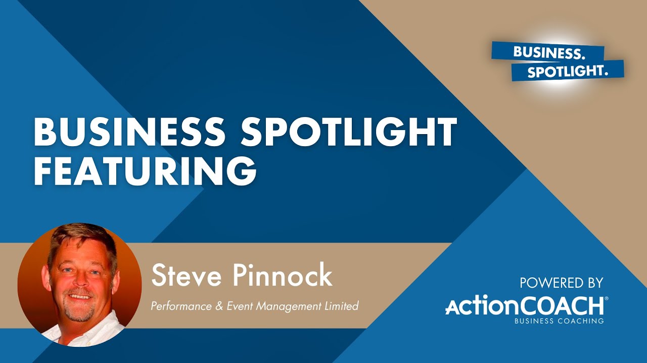 CHALLENGES YOU'LL FIND WITHIN THE EVENTS INDUSTRY | With Steve Pinnock | The Business Spotlight