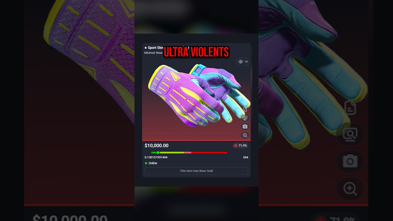 NEW CS2 GLOVES are selling for INSANE PRICES