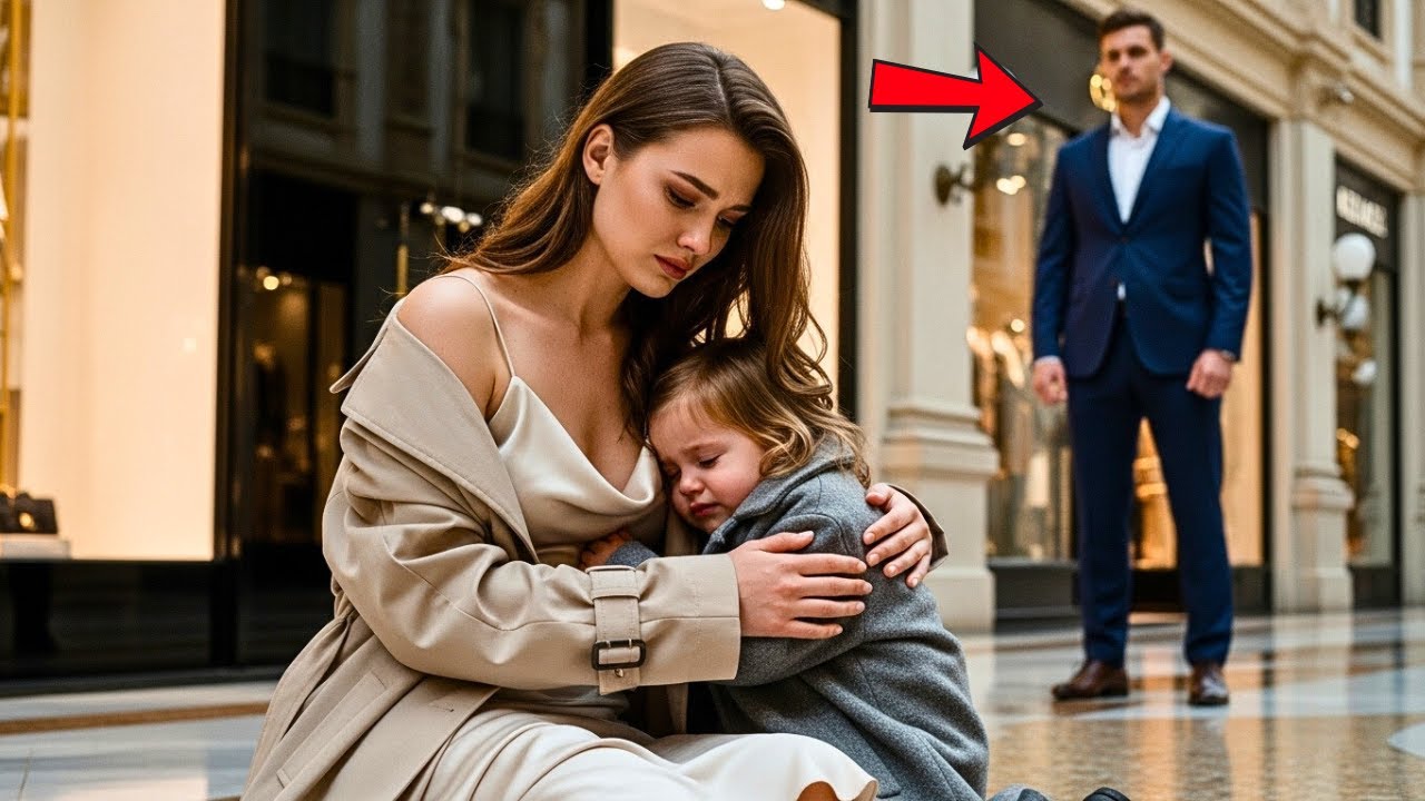 A Shy Woman Comforted a Crying Child—Unaware the Millionaire Father Was Watching Close By...
