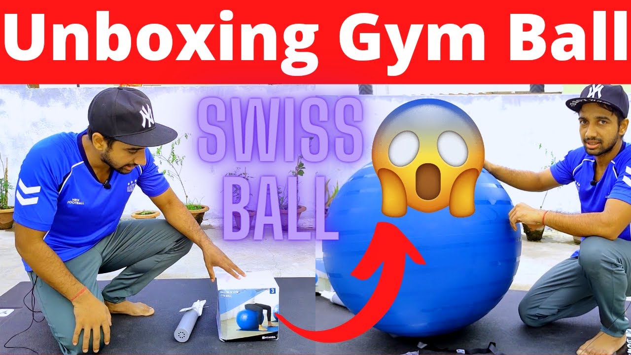 Unboxing Gym Ball | Unboxing Swiss Ball | Stability Ball Unboxing | Balance Ball | Lavkush Fitness