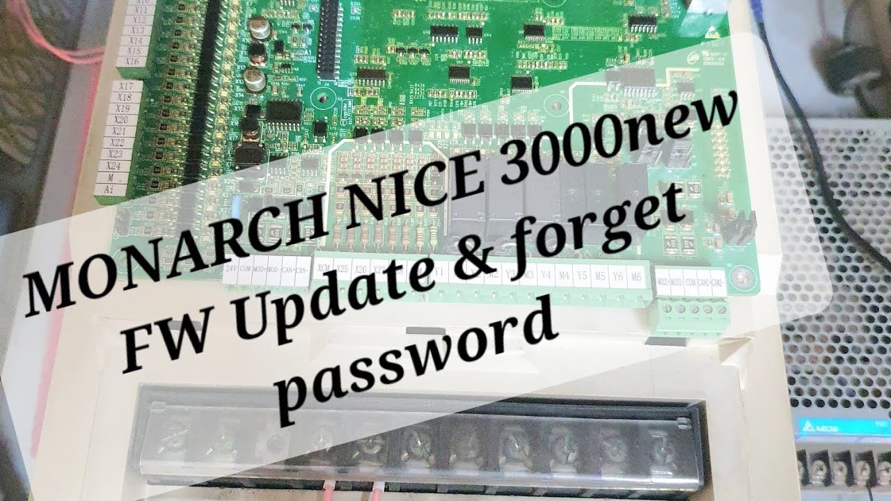 MONARCH NICE 3000+ v5 to v4 PASSWORD UNLOCKING TOOLS 1000+/3000+ AND WITH PROTOCOL.