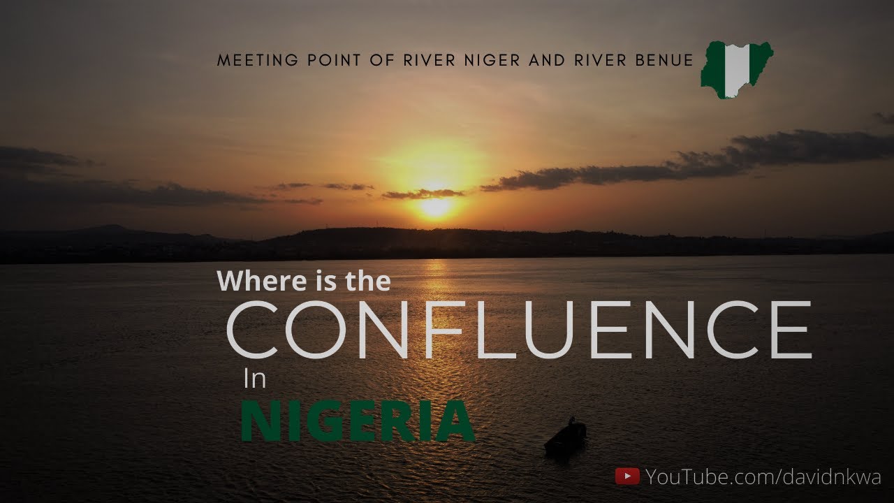 Finding where River Niger and River Benue meet in Nigeria. The Confluence point in Africa