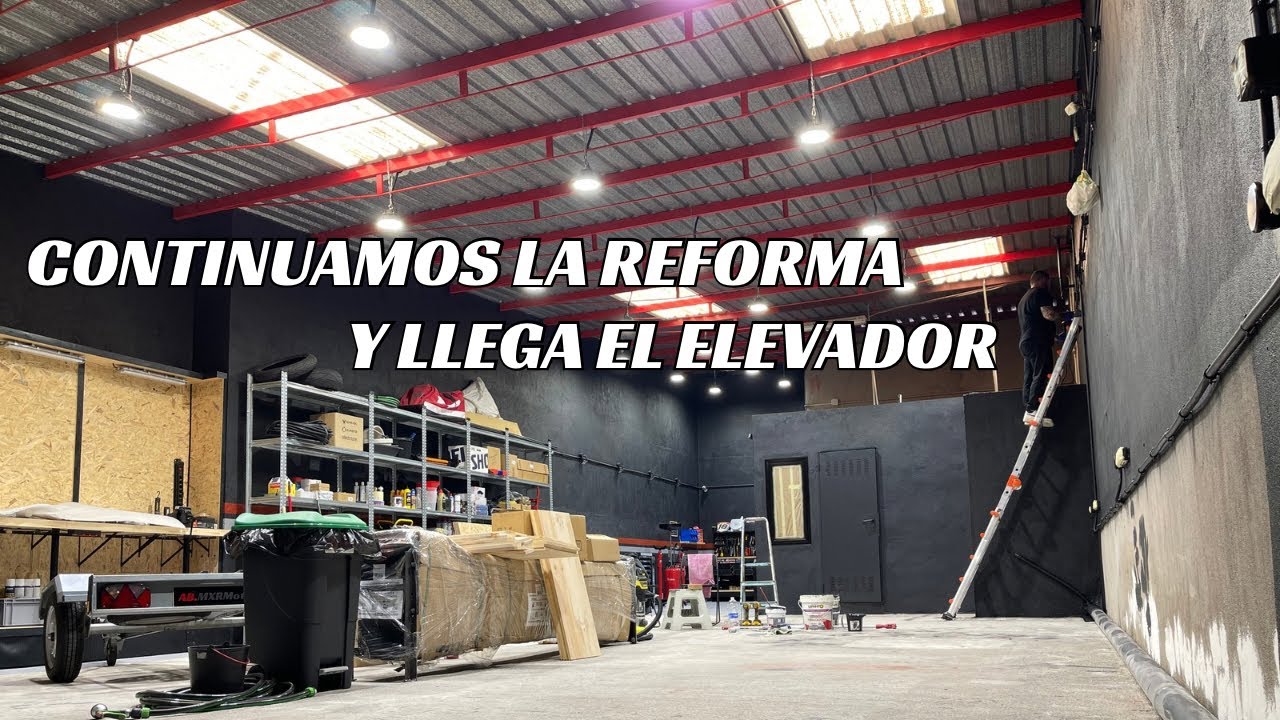 🆎[PROYECTO NAVE / GARAJE]🆎 #8 | Seguimos con avances en la reforma de la nave! 🏍️🚀