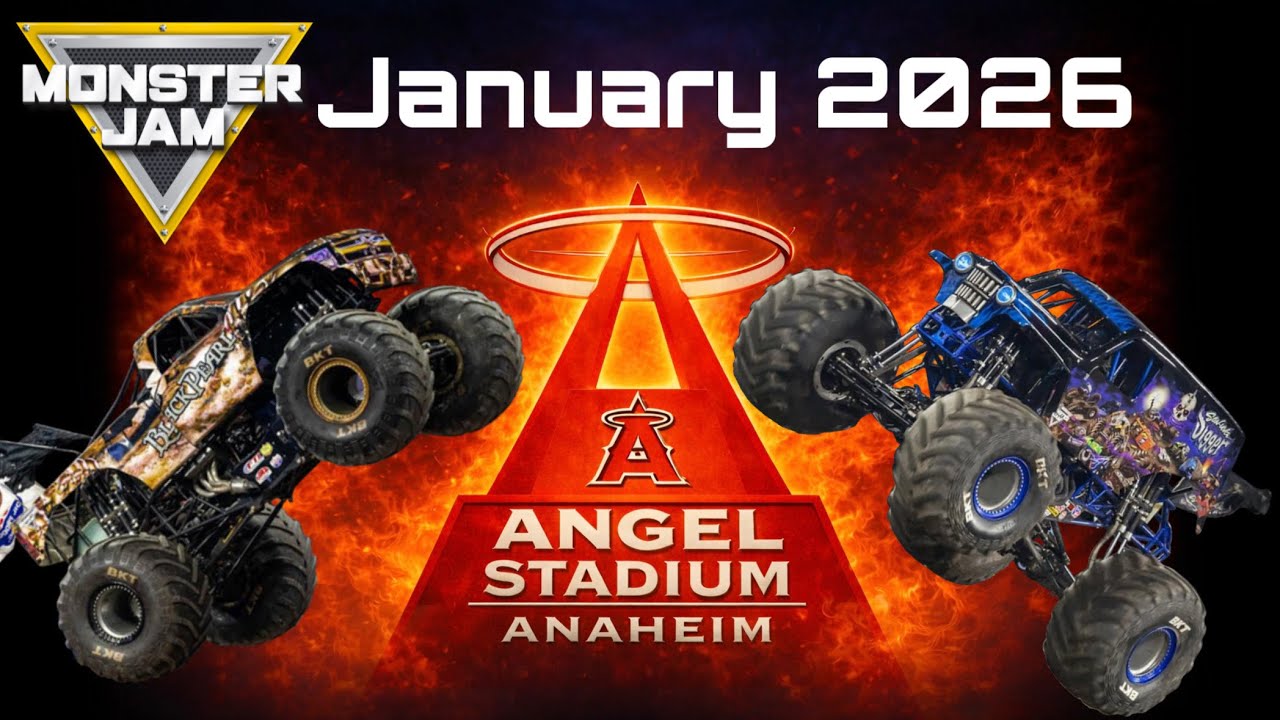 Monster Jam Anaheim 2026 FULL RACING AND FREESTYLE