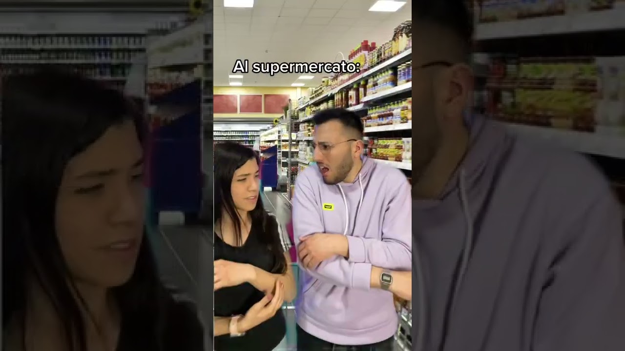 QUANDO PRENDI LA SCOSSA AL SUPERMERCATO