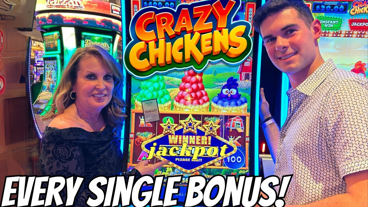 Брайан Кристофер выиграл 79 500 долларов на CRAZY CHICKEN! Я тоже должен был в него сыграть!