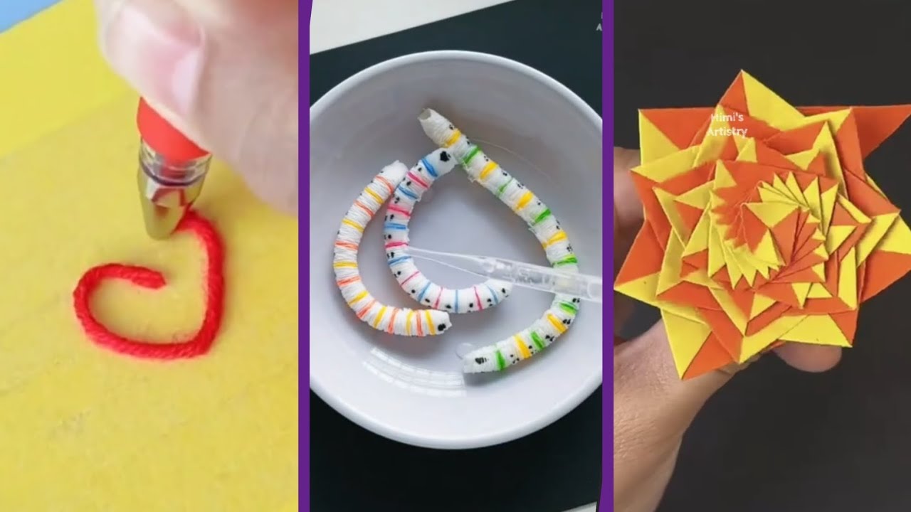 Easy craft ideas / miniature craft / how to make / DIY school project / Himi's Artistry
