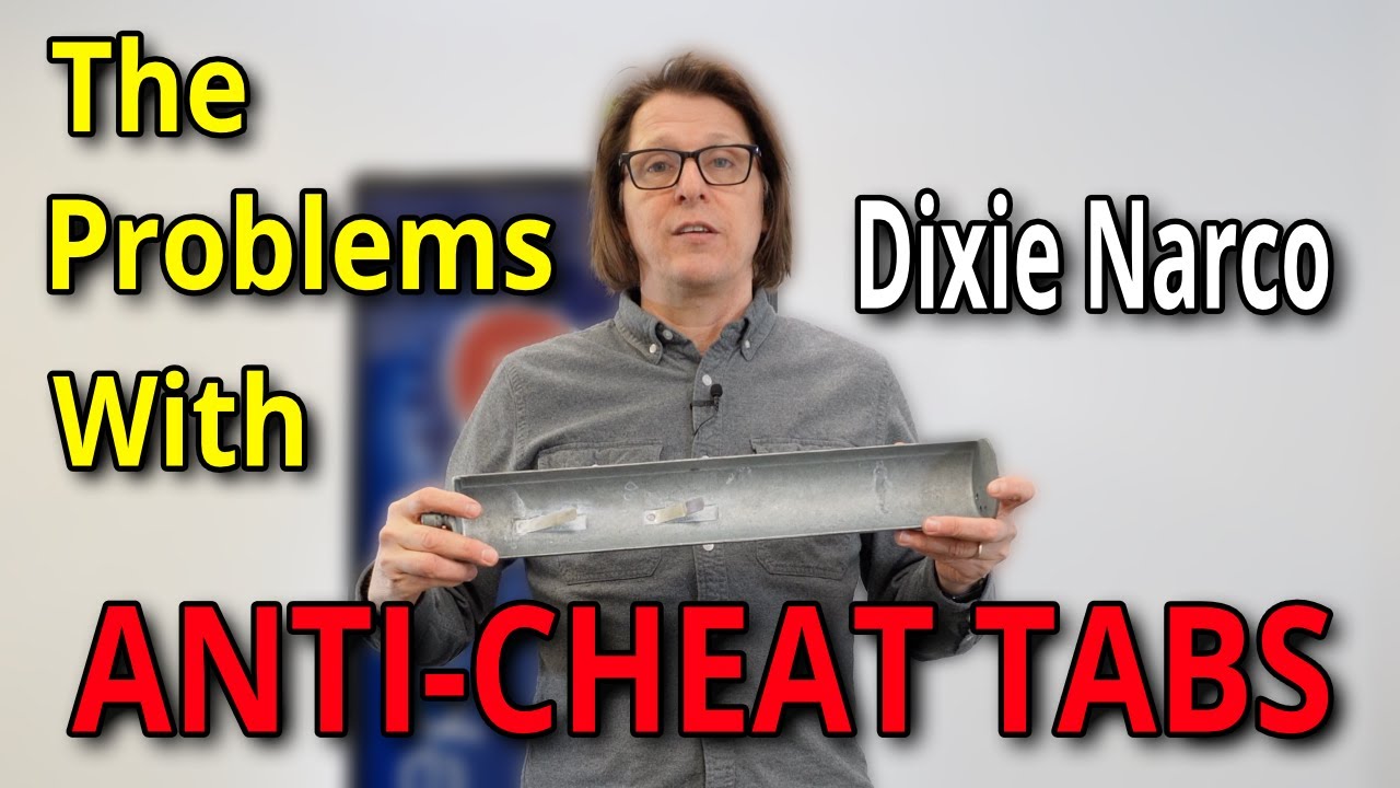 Dixie Narco Drink Vending Machine: Anti- Cheat Tabs