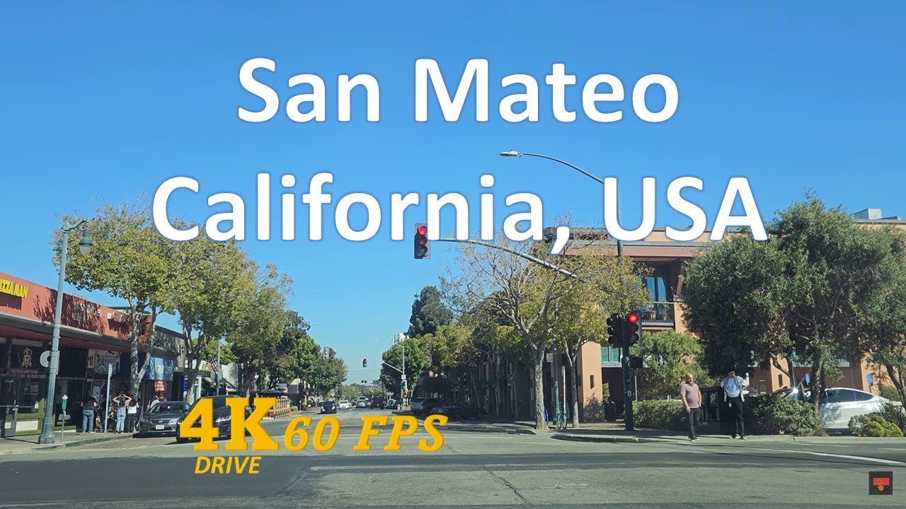 San Mateo 4K Drive - California