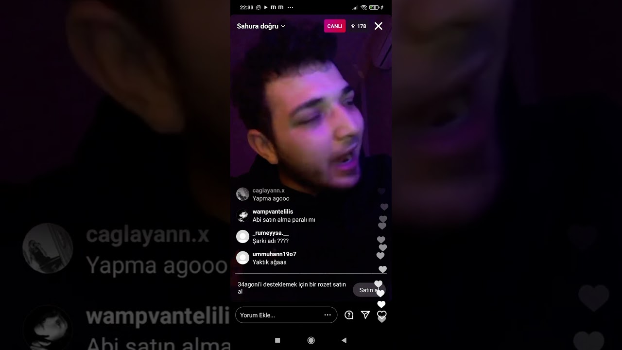 Agoni Yayınlanmamış Parça - Canlı Yayın (2021)