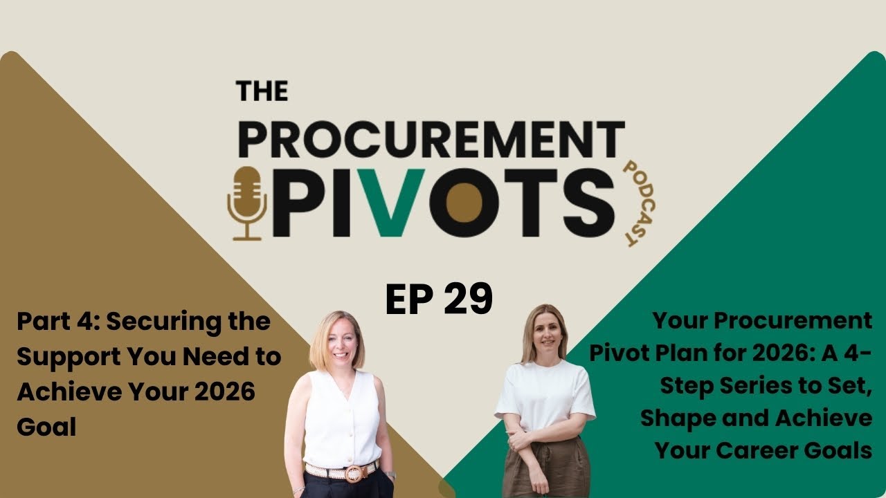 EP 29: Securing the Support You Need to Achieve Your 2026 Goal