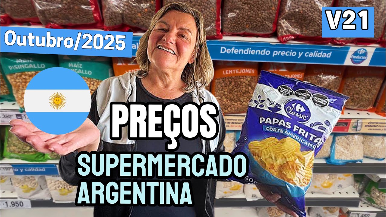 PREÇOS na ARGENTINA: SUPERMERCADO em OUTUBRO de 2025. SERÁ QUE ESTÁ TUDO MAIS CARO MESMO?