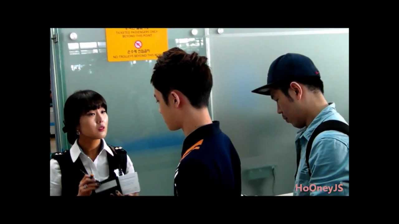 120702 EXO K at Incheon Airport
