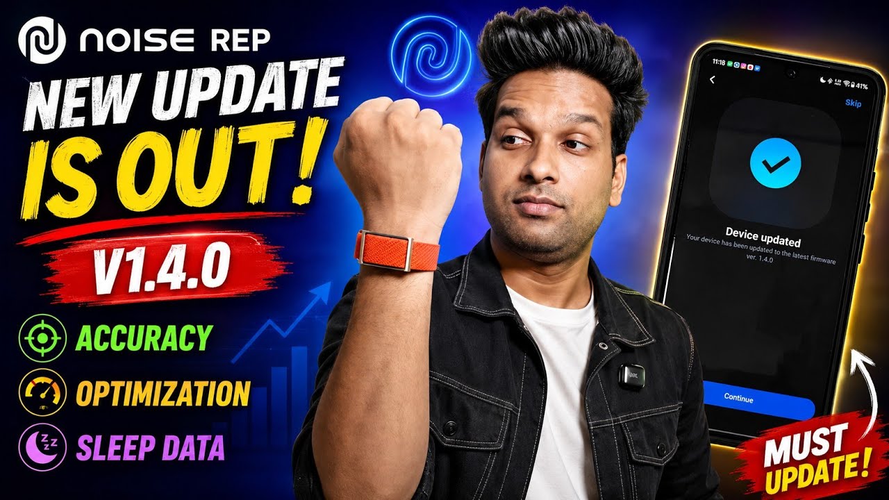 Noise Rep New update Out 🔥 Noise REP Fitness band New update | Optimization and Features | Noise 