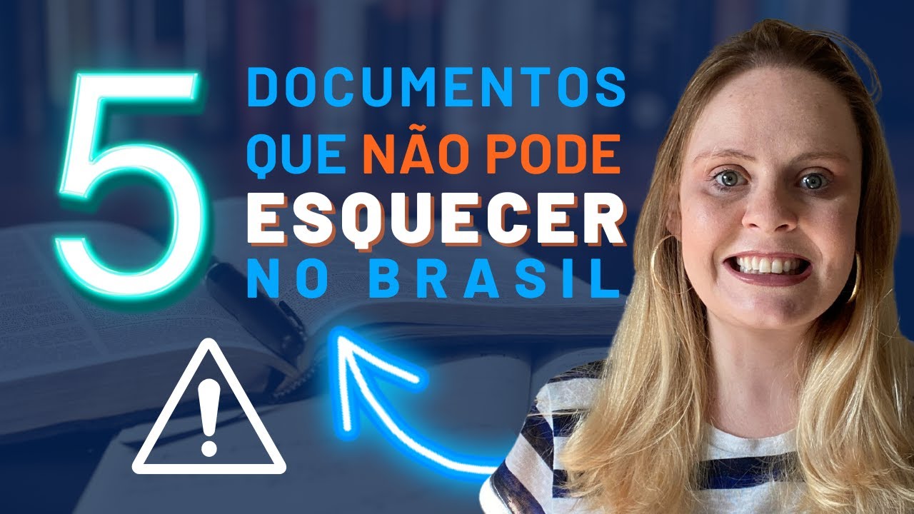 NÃO ESQUECER! 5 documentos que NÃO podem ficar no Brasil quando mudar para Portugal