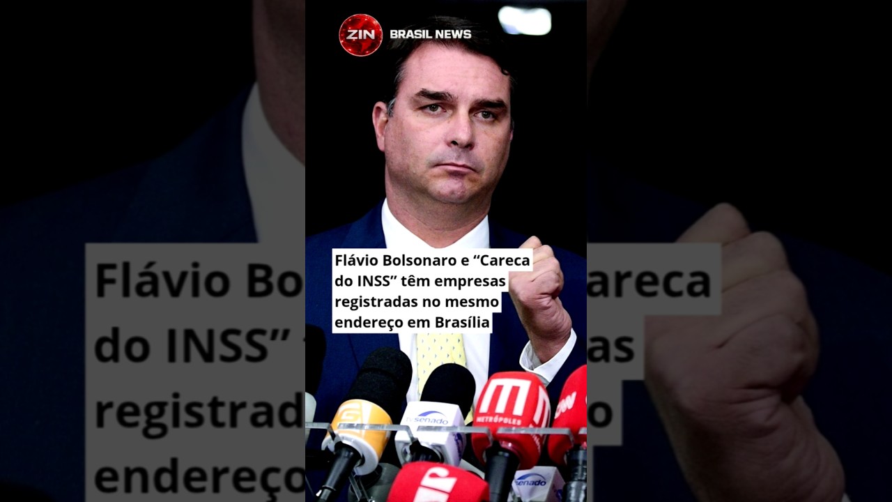🚨 Fraude do INSS: A sala em Bras&iacute;lia que une Fl&aacute;vio Bolsonaro e o 
