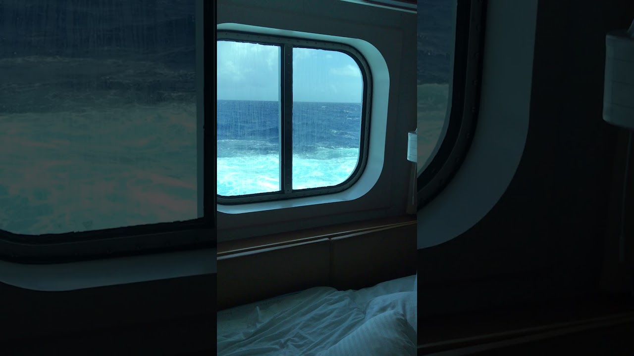 View out of a Oceanview deluxe room Deck 1 Carnival Dream - Cabin 1392