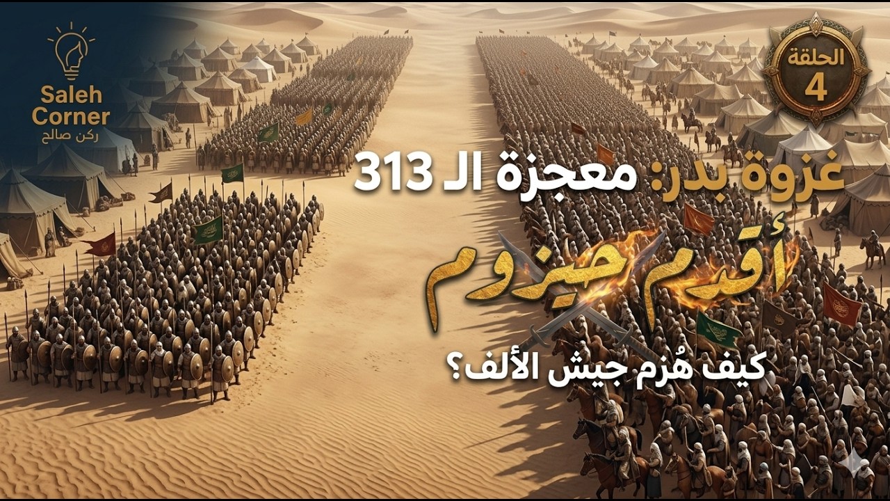 كيف انتصر 313 مسلمًا على 1000 مقاتل؟ | القصة الكاملة لغزوة بدر