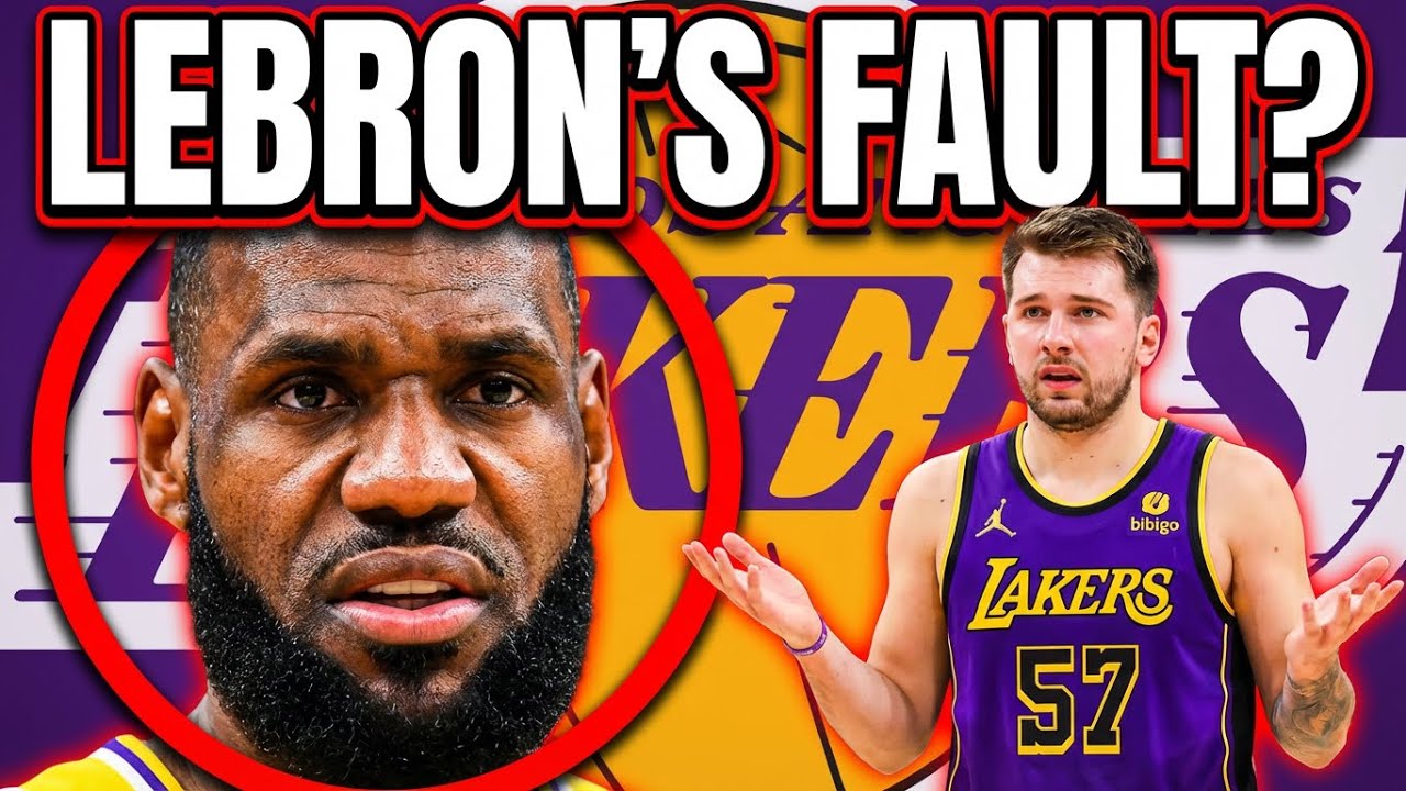 Luka Doncic Isn't the Problem - LeBron's LAZY Defense is Killing the Lakers