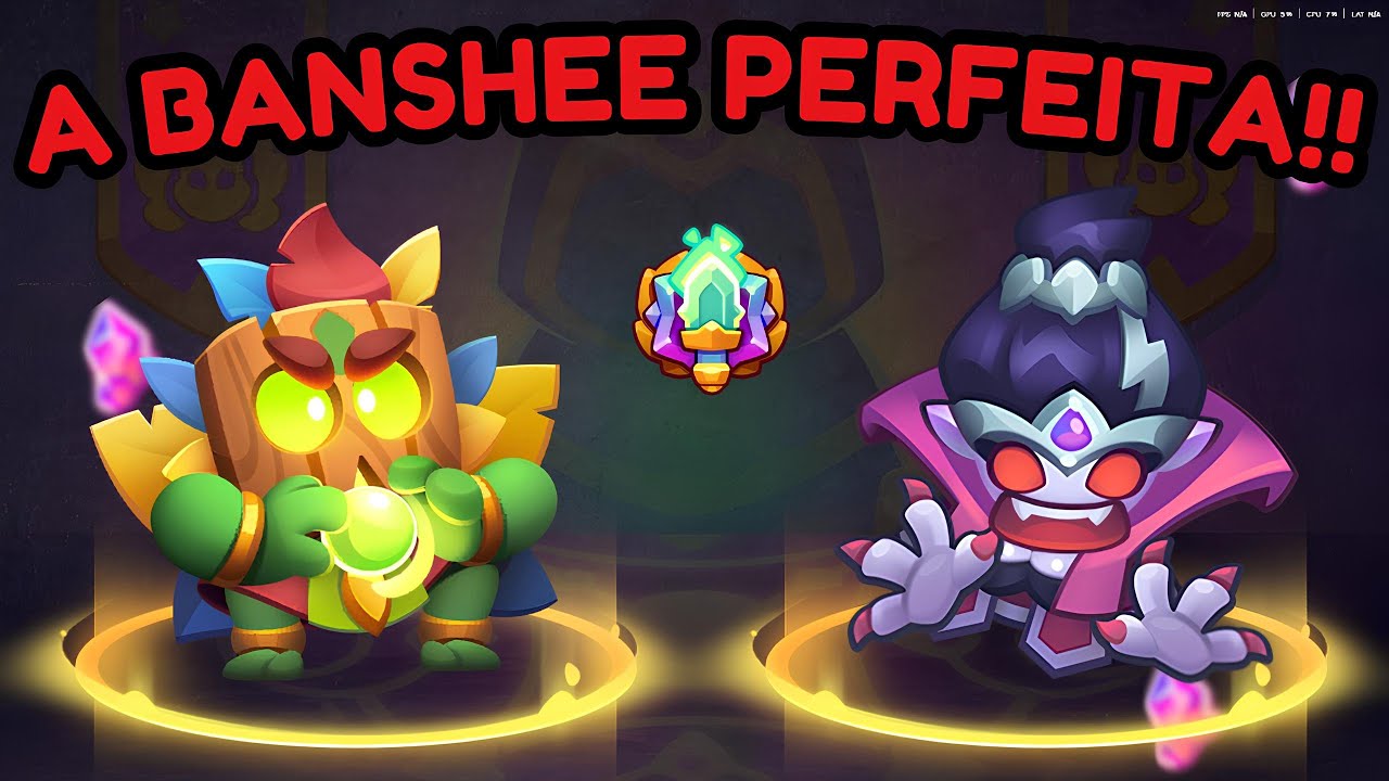 RUSH ROYALE - BENÇÃO PERFEITA PRA BANSHEE!! DICAS!!