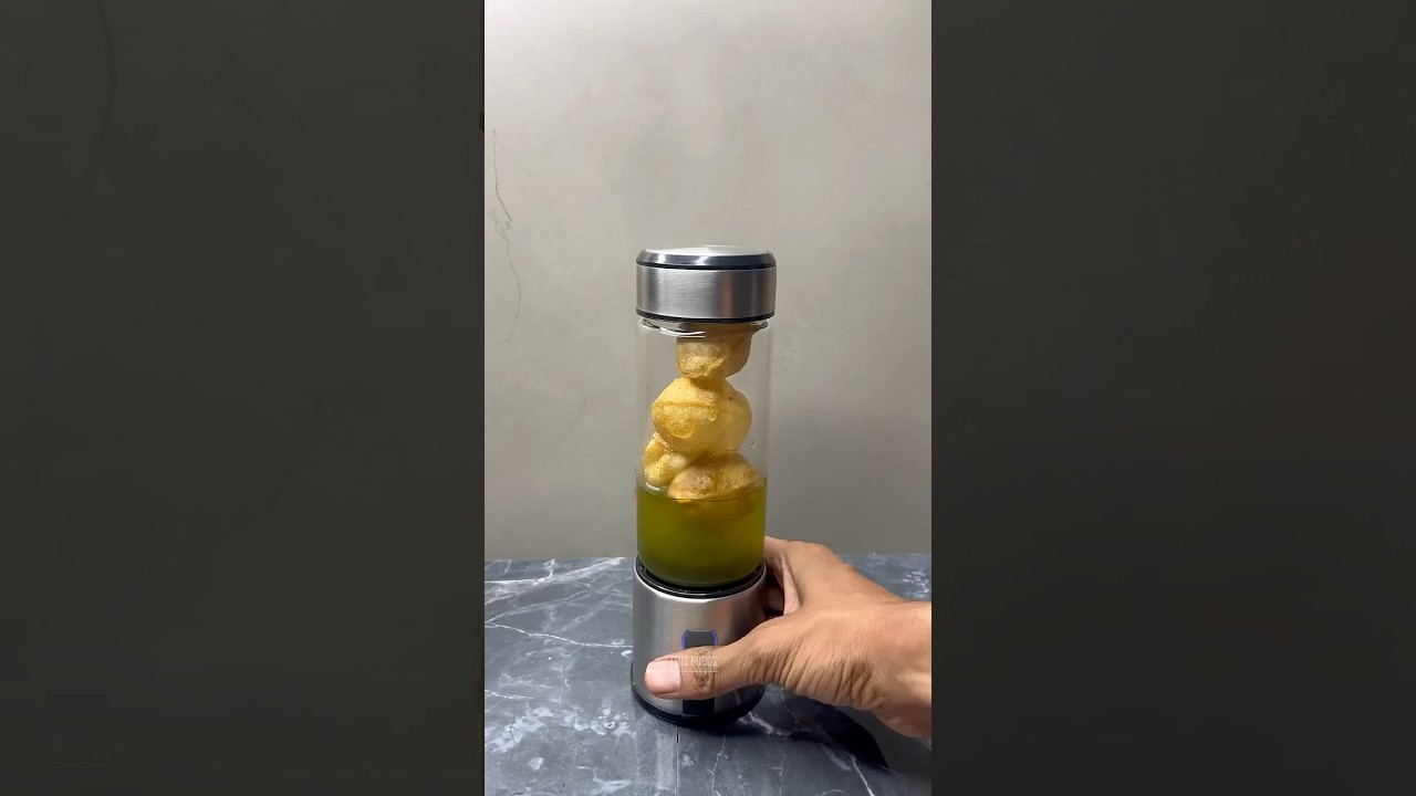 Pani Puri 🍘 in Mini Blender 🤪