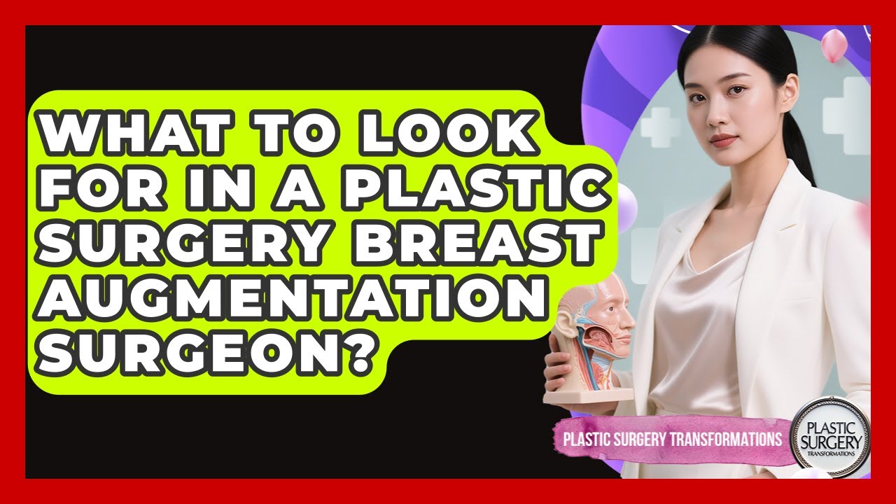 What To Look For In A Plastic Surgery Breast Augmentation Surgeon? - Plastic Surgery Transformations