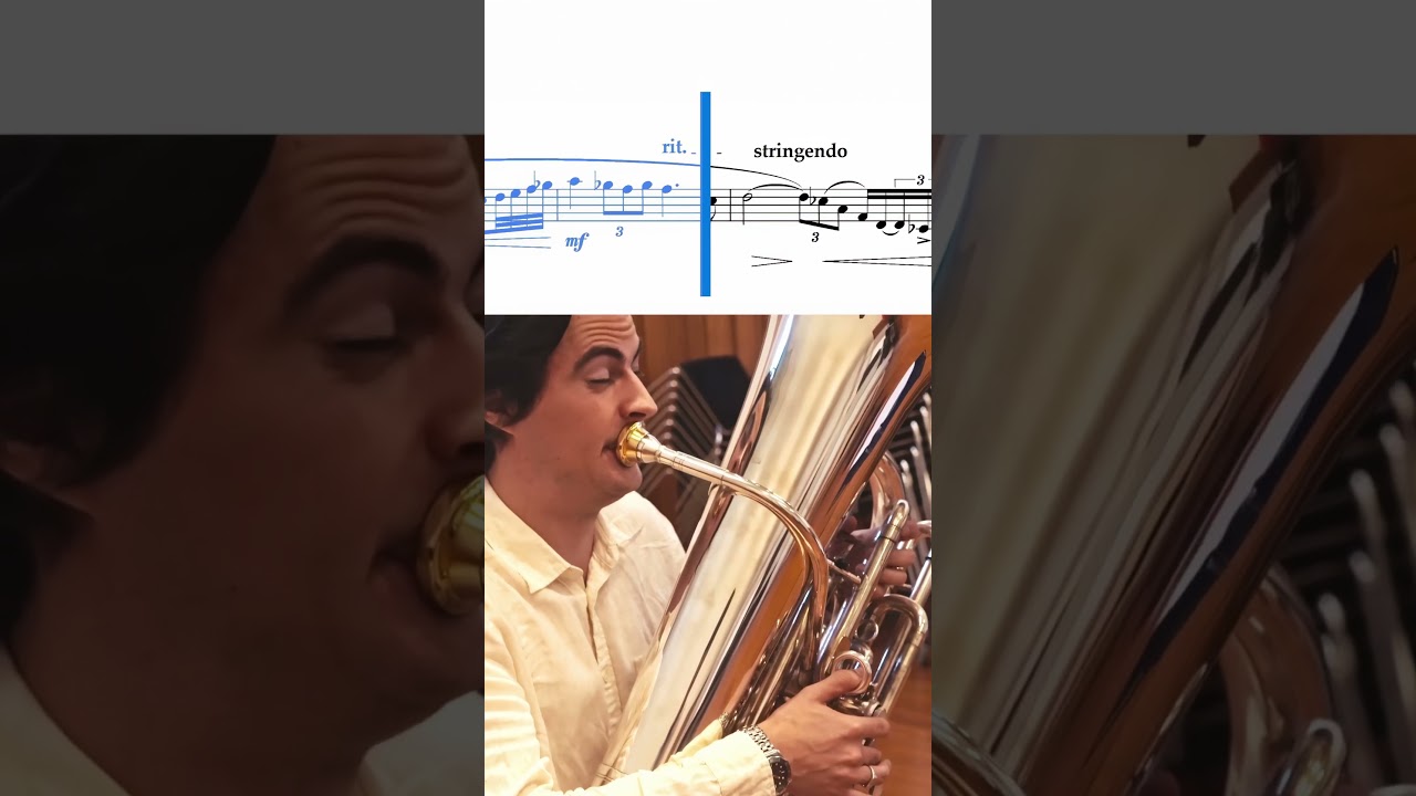The most heartfelt TUBA solo | August Schieldrop plays 