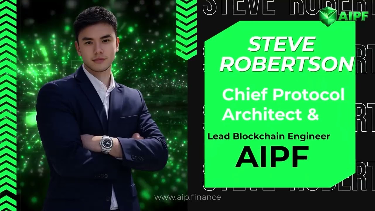 🚀 AIPF Live on Binance Steve Robertson Explains AI-Governed DeFi 🚀