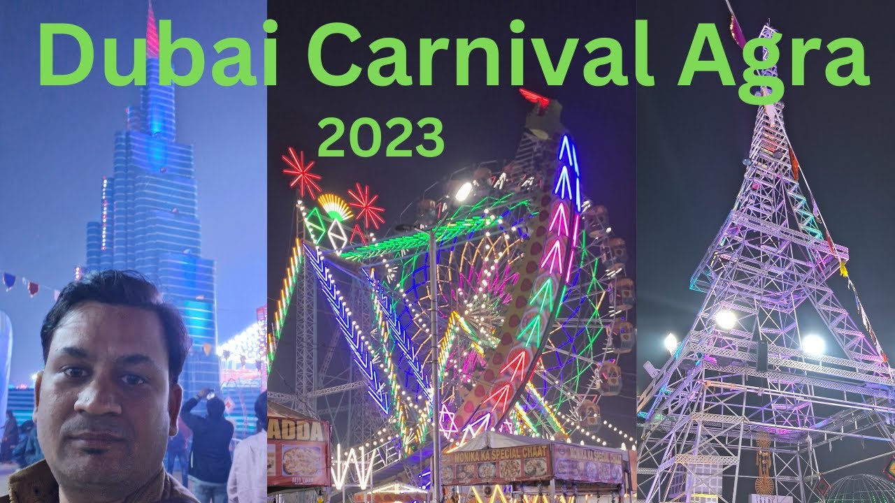 Dubai Carnival Agra | Khothi meena bazar Agra | #mela2023 #mela #melaagra |Midnight Bazar agra 2023