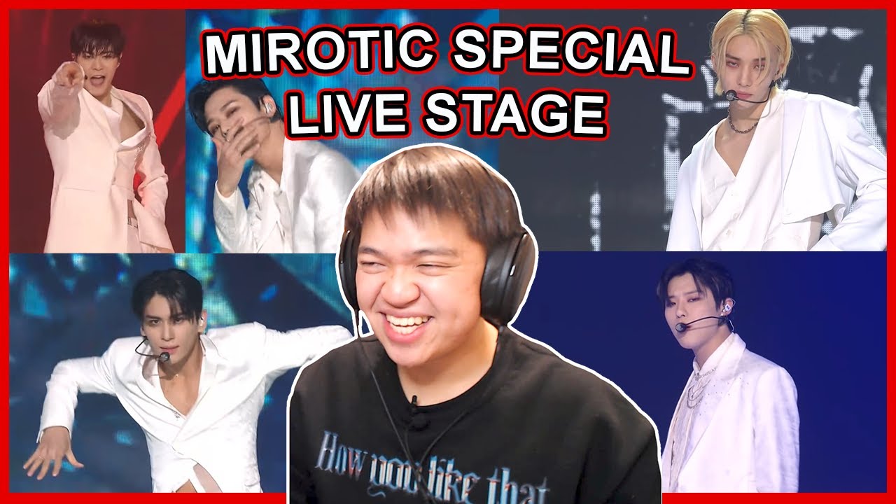 MOONBIN, YOO TAEYANG, JUYEON, HYUNJIN & WOODZ - MIROTIC (TVXQ) LIVE Reaction [THE VOCALS!]
