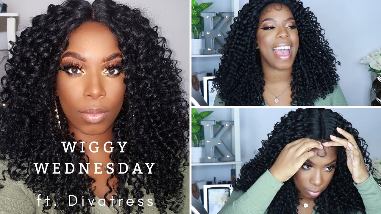 Natural Synthetic Wig🔥 | Sensationnel Kinky Curly | Divatress | KIE RASHON