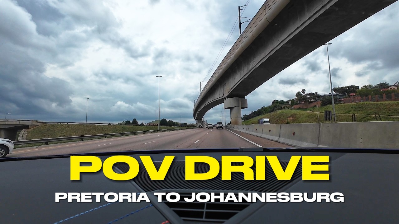 POV Drive From Montana, Pretoria To Randburg, Johannesburg | South Africa 🇿🇦 | N1 | All Conditions