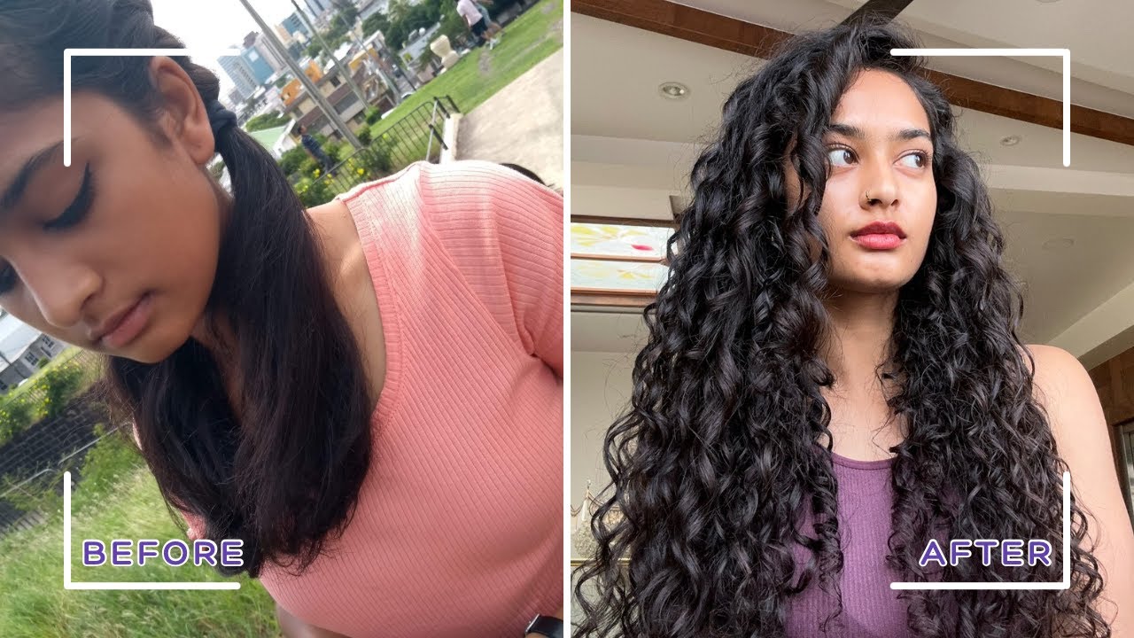I Never Knew My Hair Was Curly! My Curly Hair Journey with Embarassing pictures