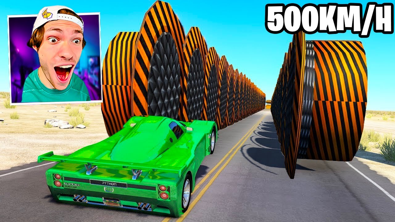 Rouler à 500km/h sur des COMPRESSEURS ça fait QUOI ? 😱