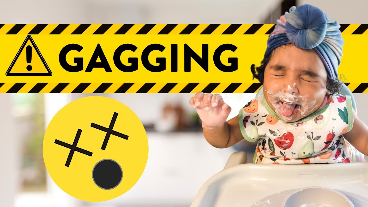 Baby Gagging on Food: What’s normal…what’s not?
