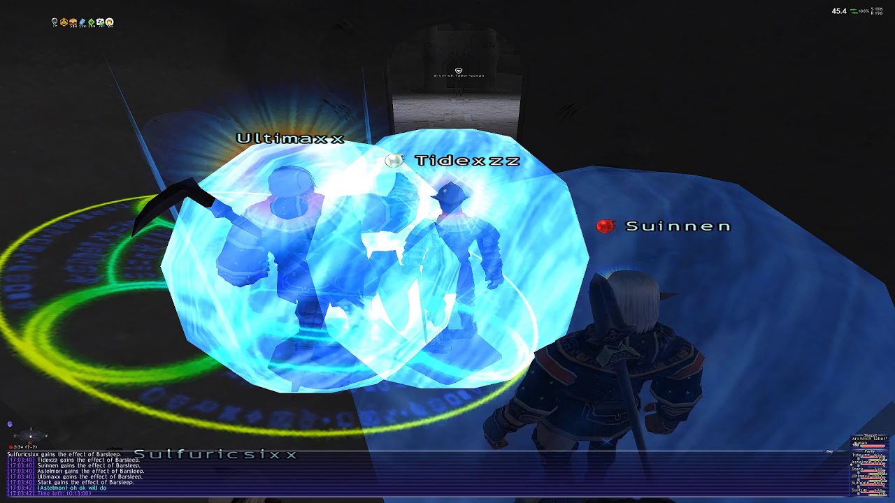 FFXI Eden private server. Rank 5-1 mission PLD pov