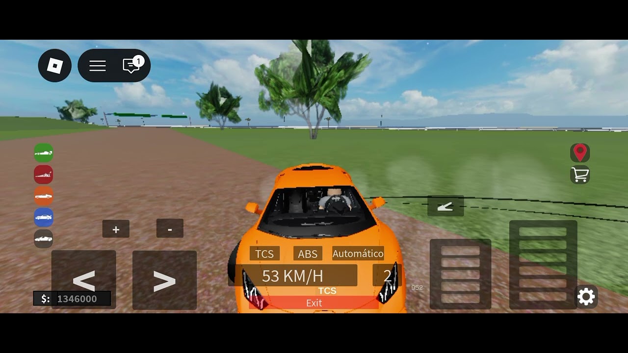 Colocando a Lamborghini na terra 