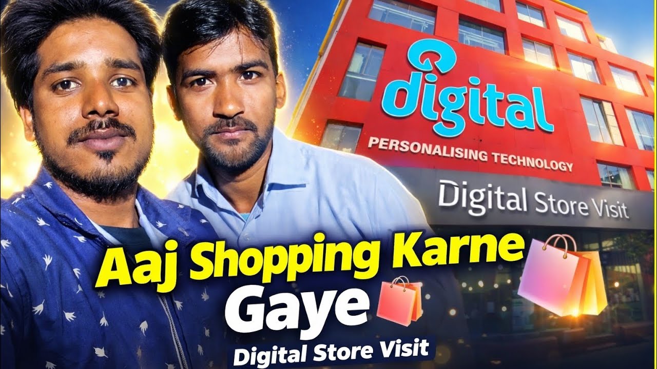 Bhaiyo Ke Sath Jagdeo Path Me Shopping | Patna Digital Store Visit Vlog