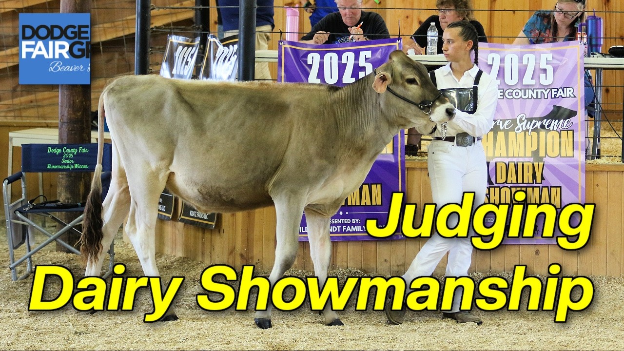 Dairy Showmanship and Junior Britches | 2026 Dodge County Fair